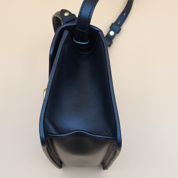 GUCCI Mini Sylvie Sherry Top Handle Crossbody Leather Bag..Authentic w/COA.. - Picture 6 of 16